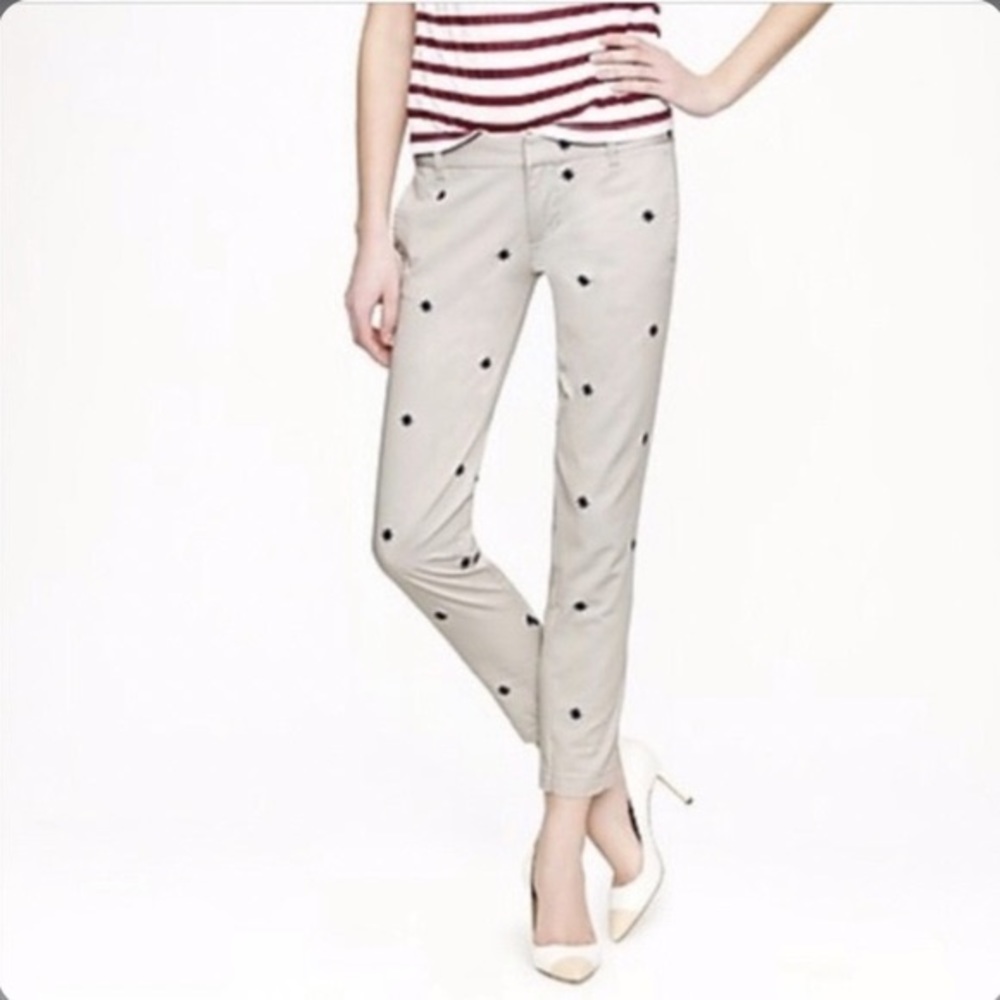 J Crew Scout Chino Pants w/ Stars